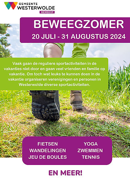 Beweegzomer 2024 in Westerwolde